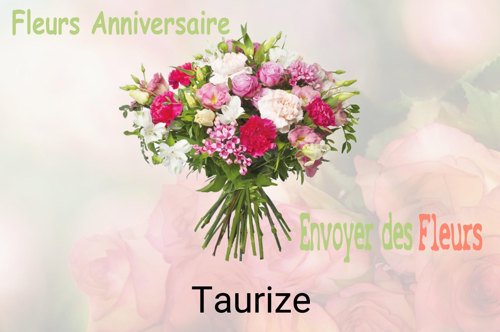 Bouquet de fleurs d’anniversaire livré à Taurize